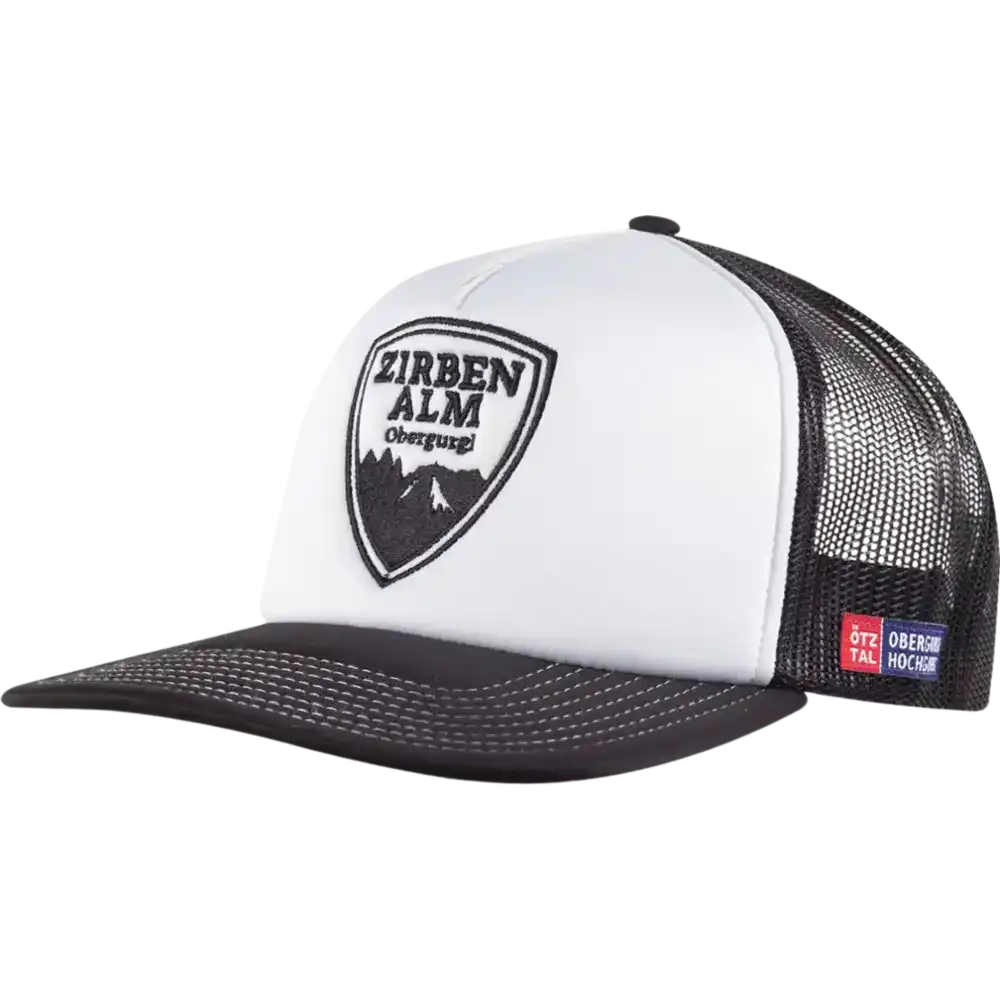 Snapback mesh kustomoitu lippis - Brodeeraus + Woven badge - ZigiZagi