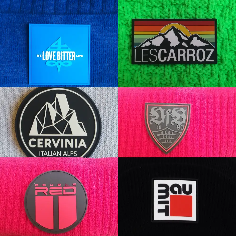 MERINOVILLA PIPO 8 eri väriä varastossa - Rubber badge malleja - ZigiZagi