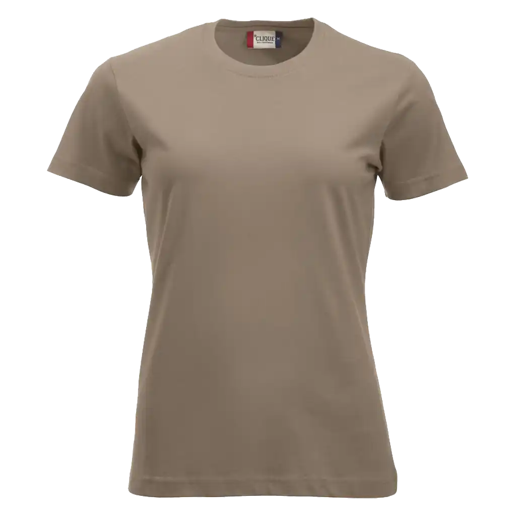 Latte Clique New Classic-T Women – neutraali ja laadukas paita yrityksen logolla