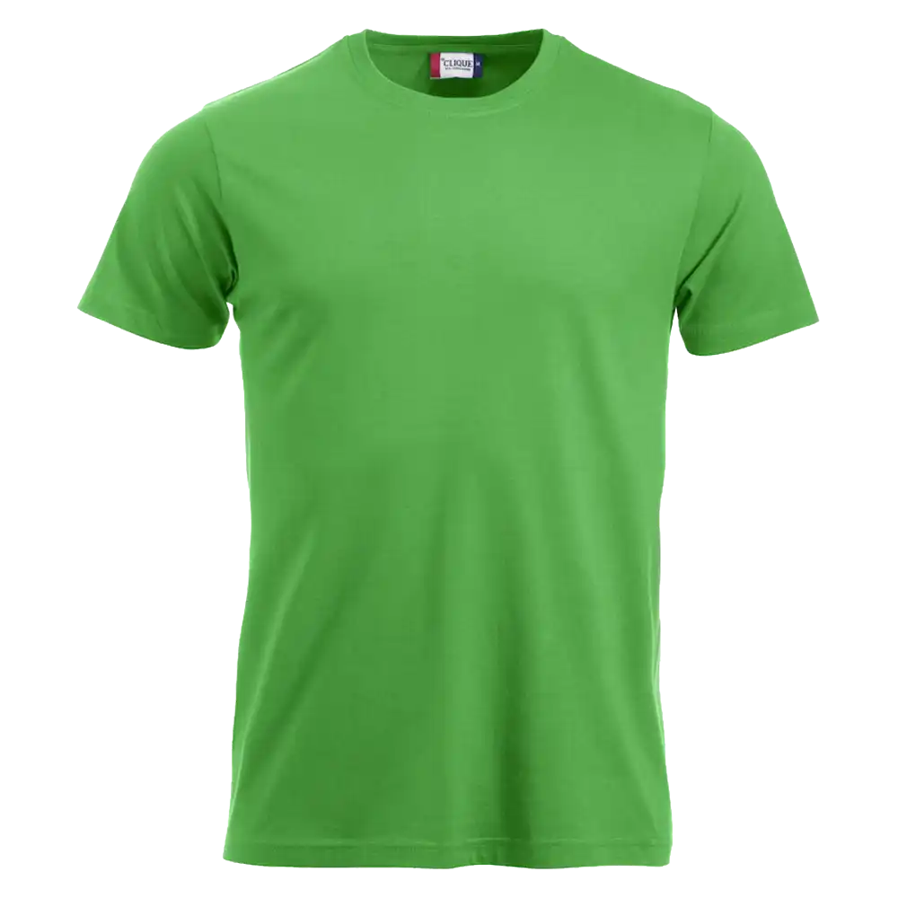 Omenanvihreä Clique New Classic-T – raikas mainospaita yrityksen logolla