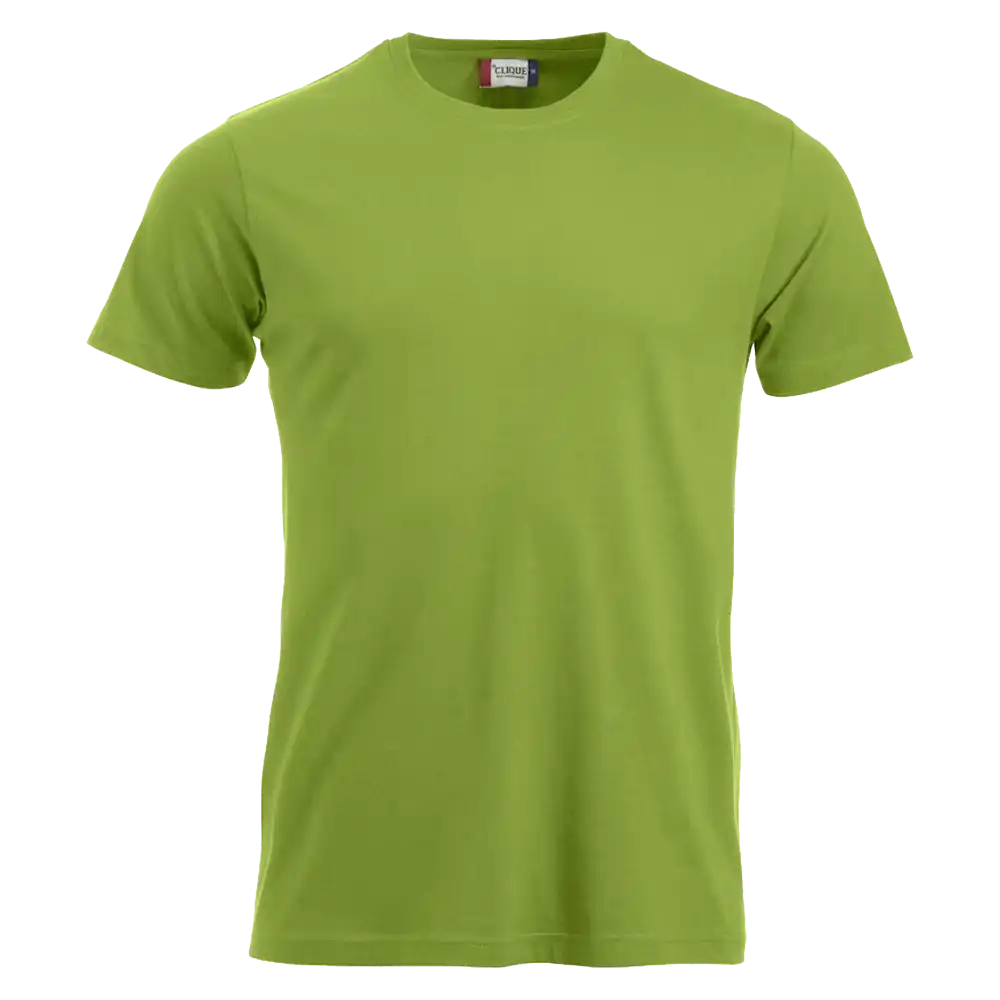 Omenanvihreä Clique New Classic-T – raikas mainospaita yrityksen logolla