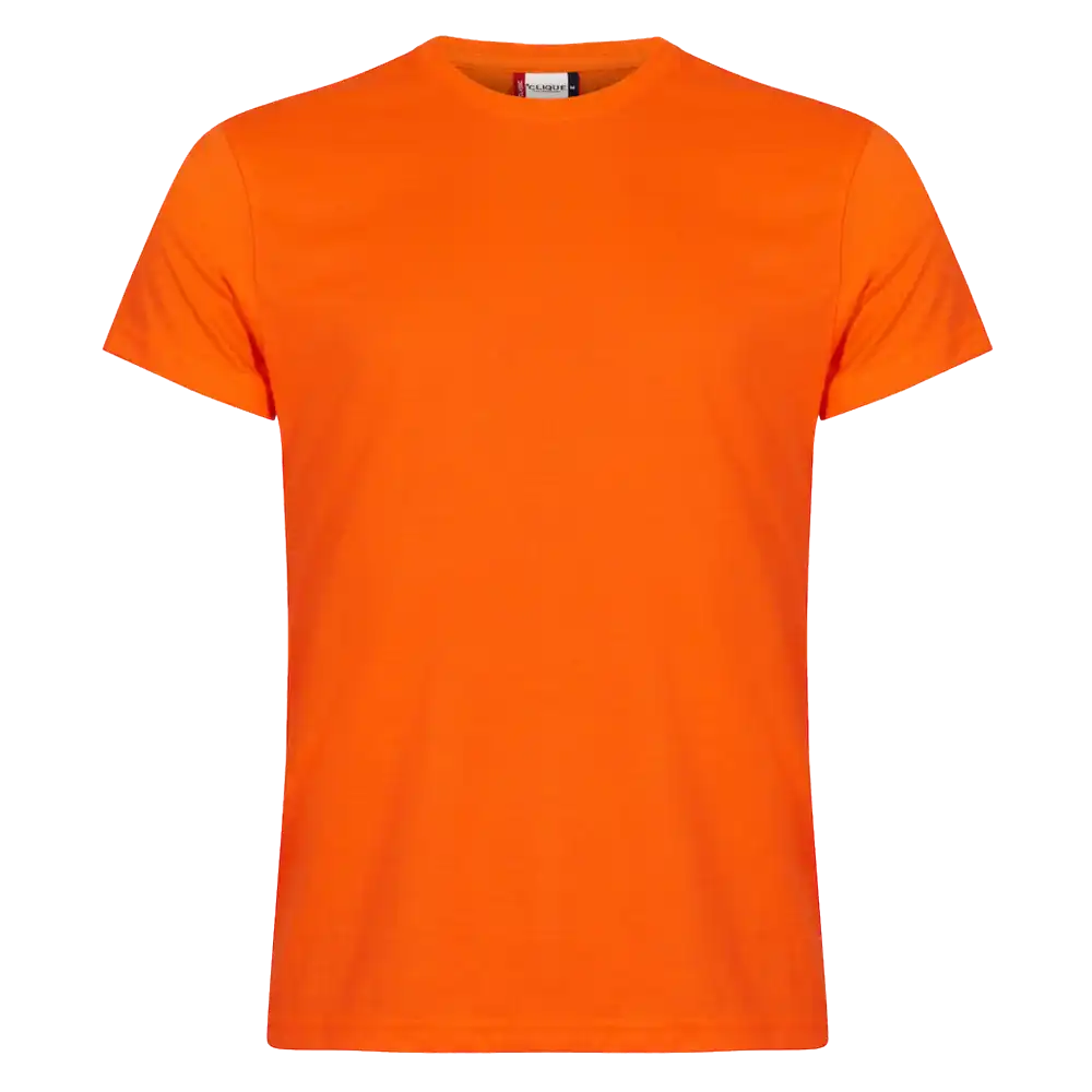 Huomiooranssi Clique New Classic-T – näyttävä t-paita painatuksella työkäyttöön
