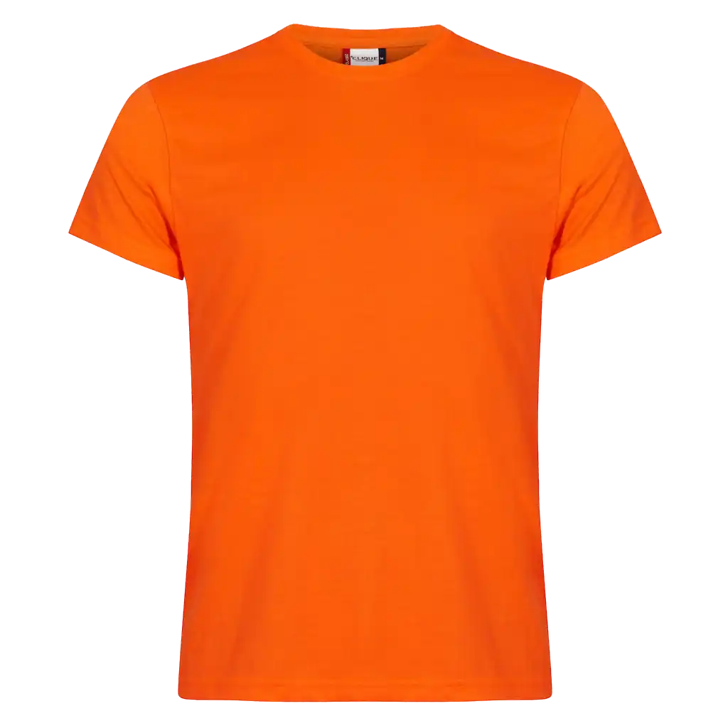 Huomiooranssi Clique New Classic-T – näyttävä t-paita painatuksella työkäyttöön