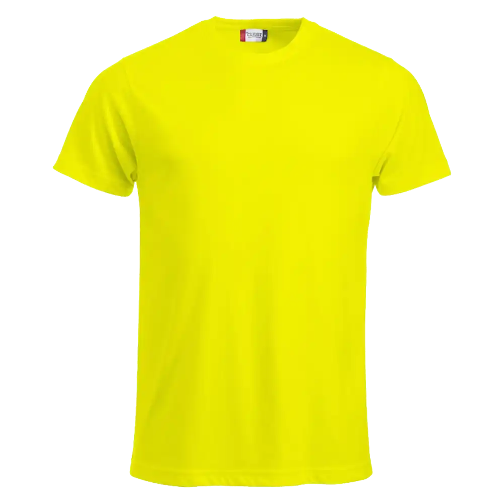 Huomiokeltainen Clique New Classic-T – turvallinen ja näkyvä työpaita omalla logolla