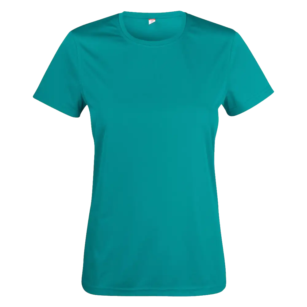 Laguuni Clique Basic Active-T Women 029039 – kevyt ja mukava tekninen t-paita naisille logopainatuksella