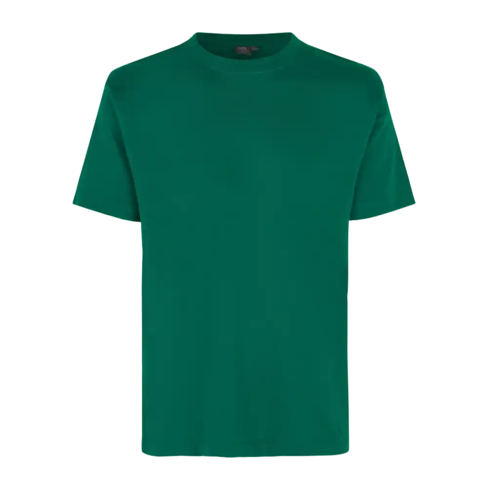 Vihreä ID® T-TIME® T-shirt 0510 – kestävä t-paita omalla logolla työvaatteeksi