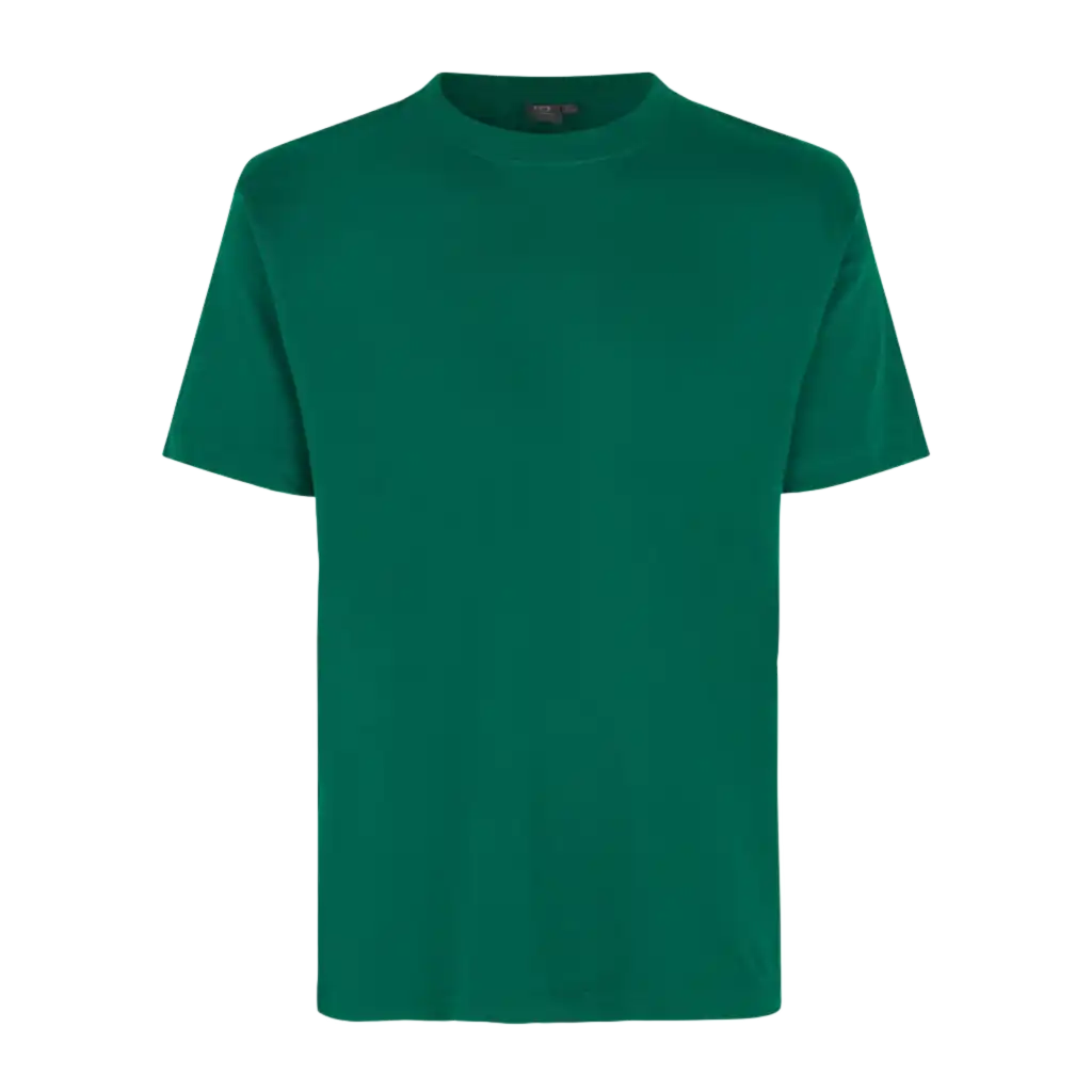 Vihreä ID® T-TIME® T-shirt 0510 – kestävä t-paita omalla logolla työvaatteeksi