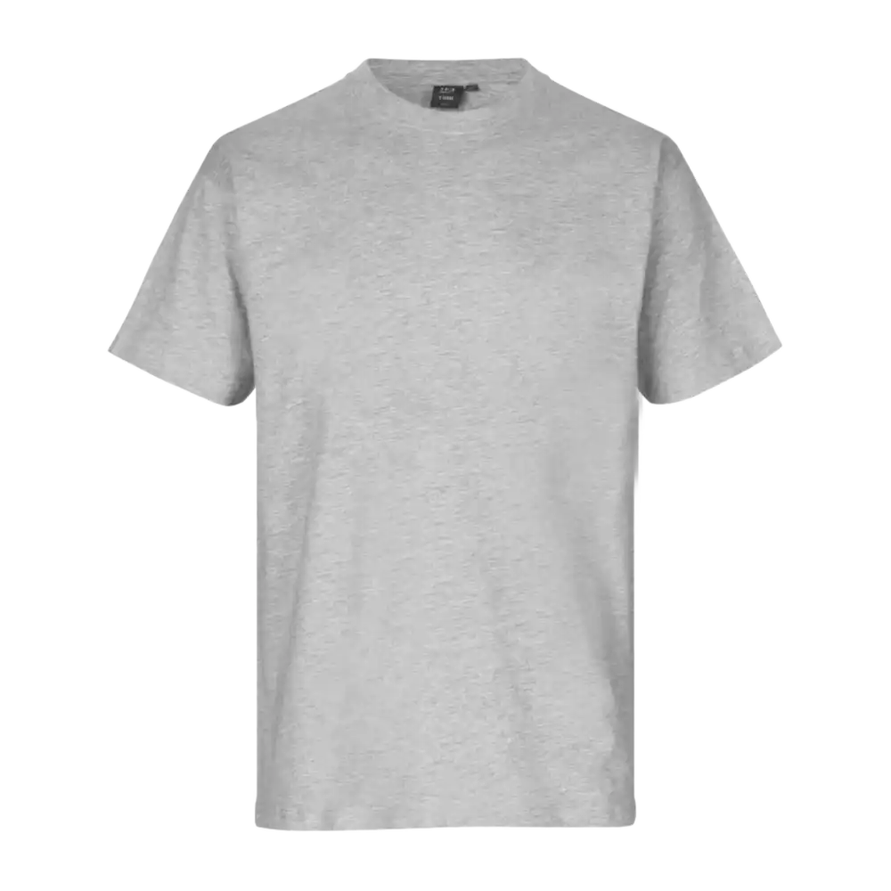 Harmaa ID® T-TIME® T-shirt 0510 – t-paita omalla logolla työkäyttöön