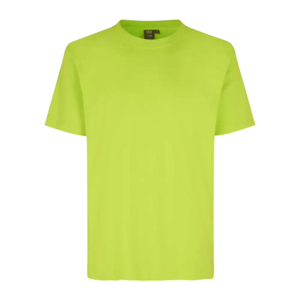 Lime-vihreä ID® T-TIME® T-shirt 0510 – kevyt t-paita omalla logolla seuroille