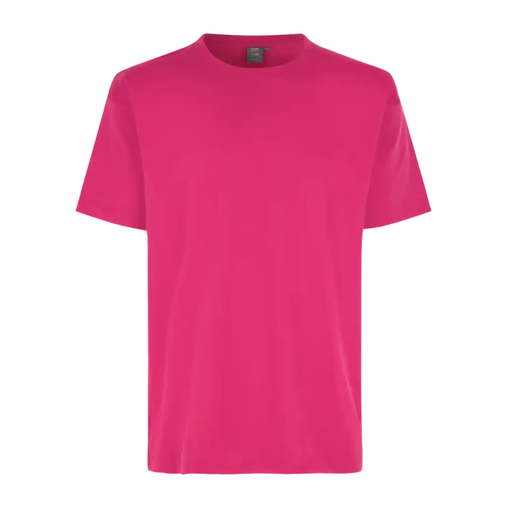 Pinkki ID® T-TIME® T-shirt 0510 – värikäs t-paita omalla logolla mainoskäyttöön