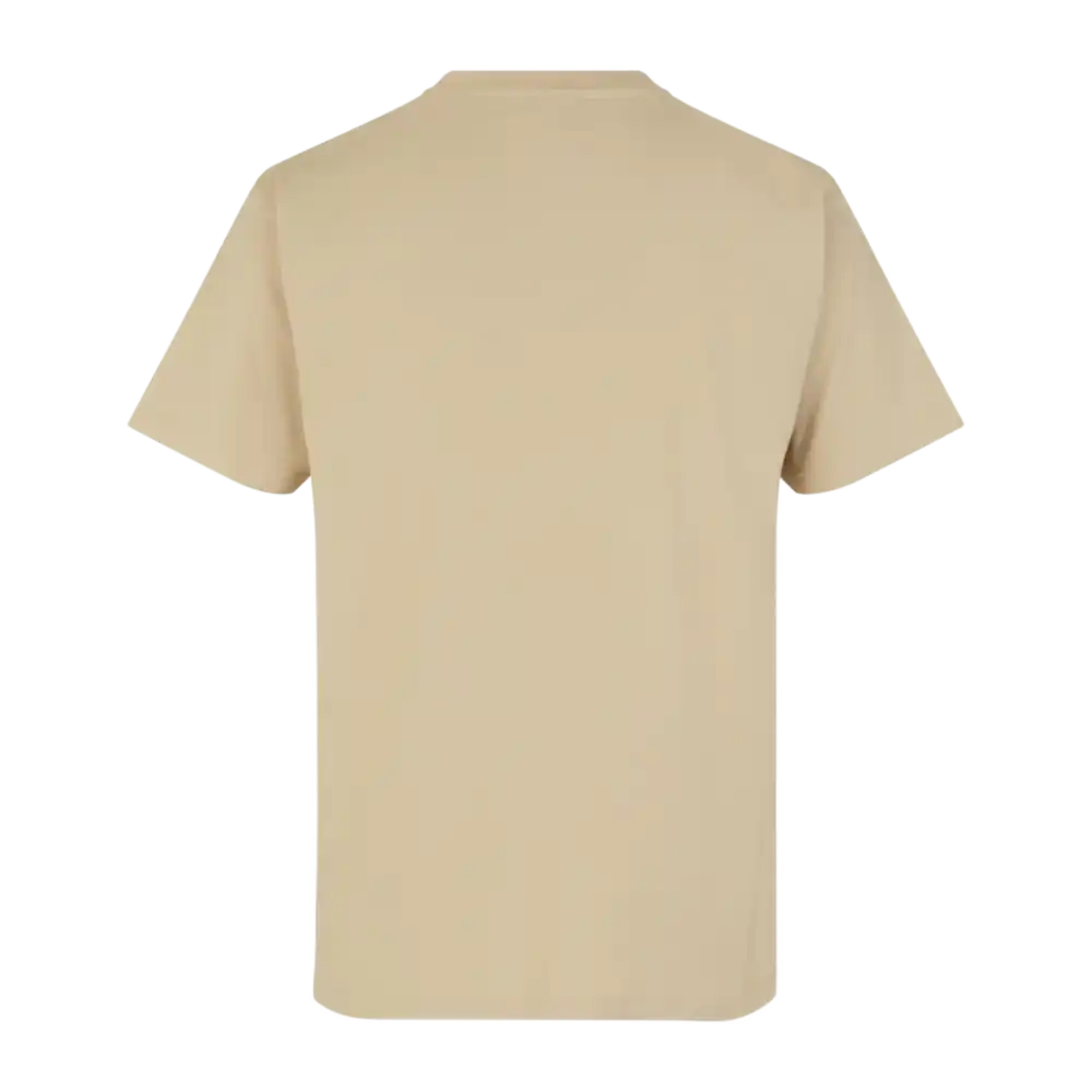 ID® T-TIME® T-shirt 0510 Putty takaa – laadukas miesten t-paita omalla logolla yrityksille