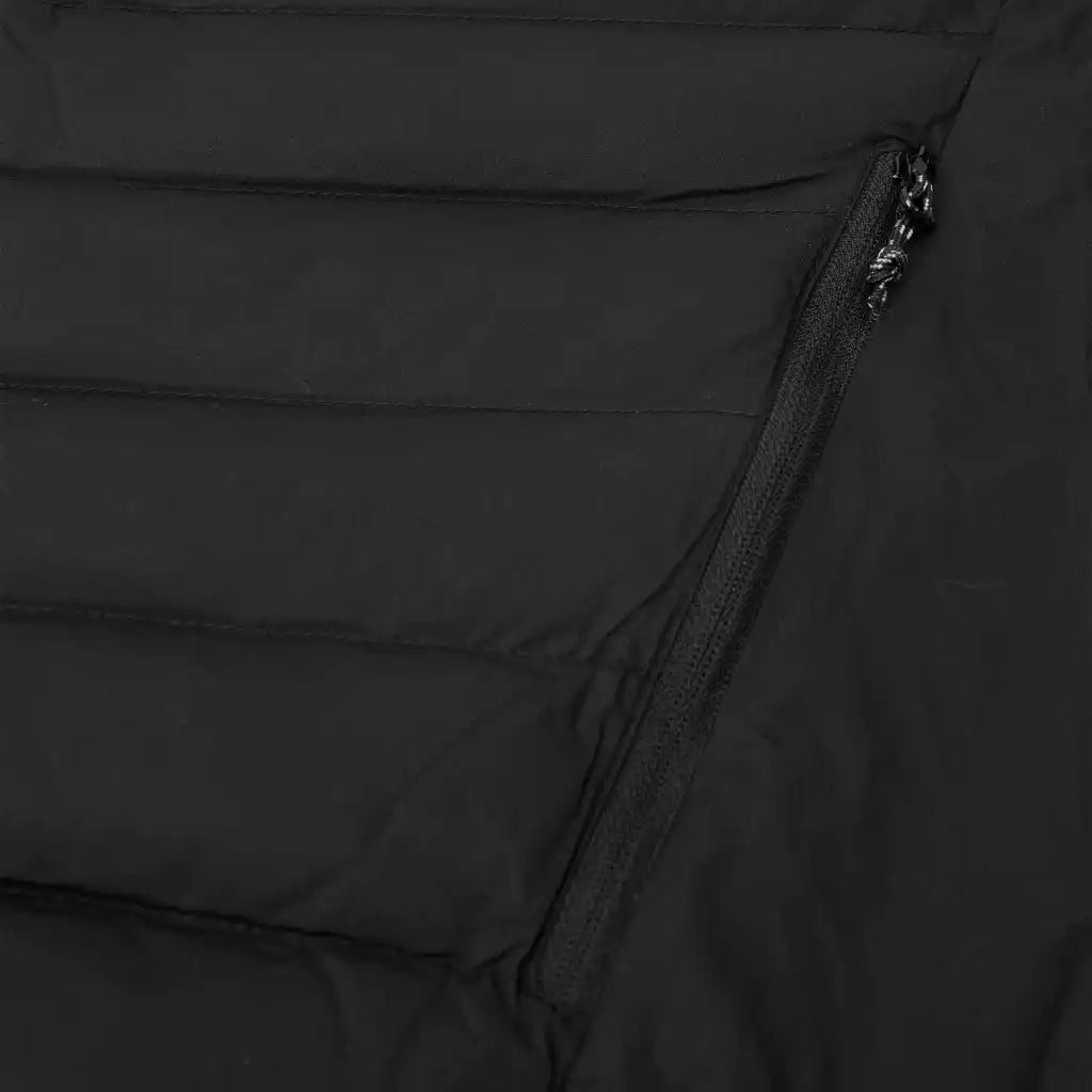Yksityiskohtakuva Bodywarmer Stretch liivistä – vetoketjutasku, ompeleet ja laadukas materiaali (0892)