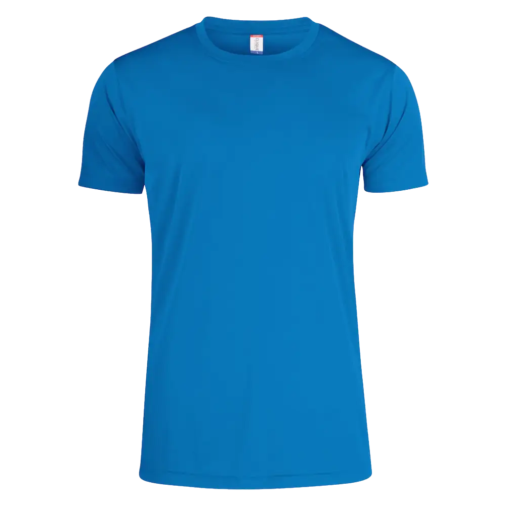 Miesten tekninen t-paita Clique Basic Active-T keskisininen – nopeasti kuivuva työ- ja urheilupaita