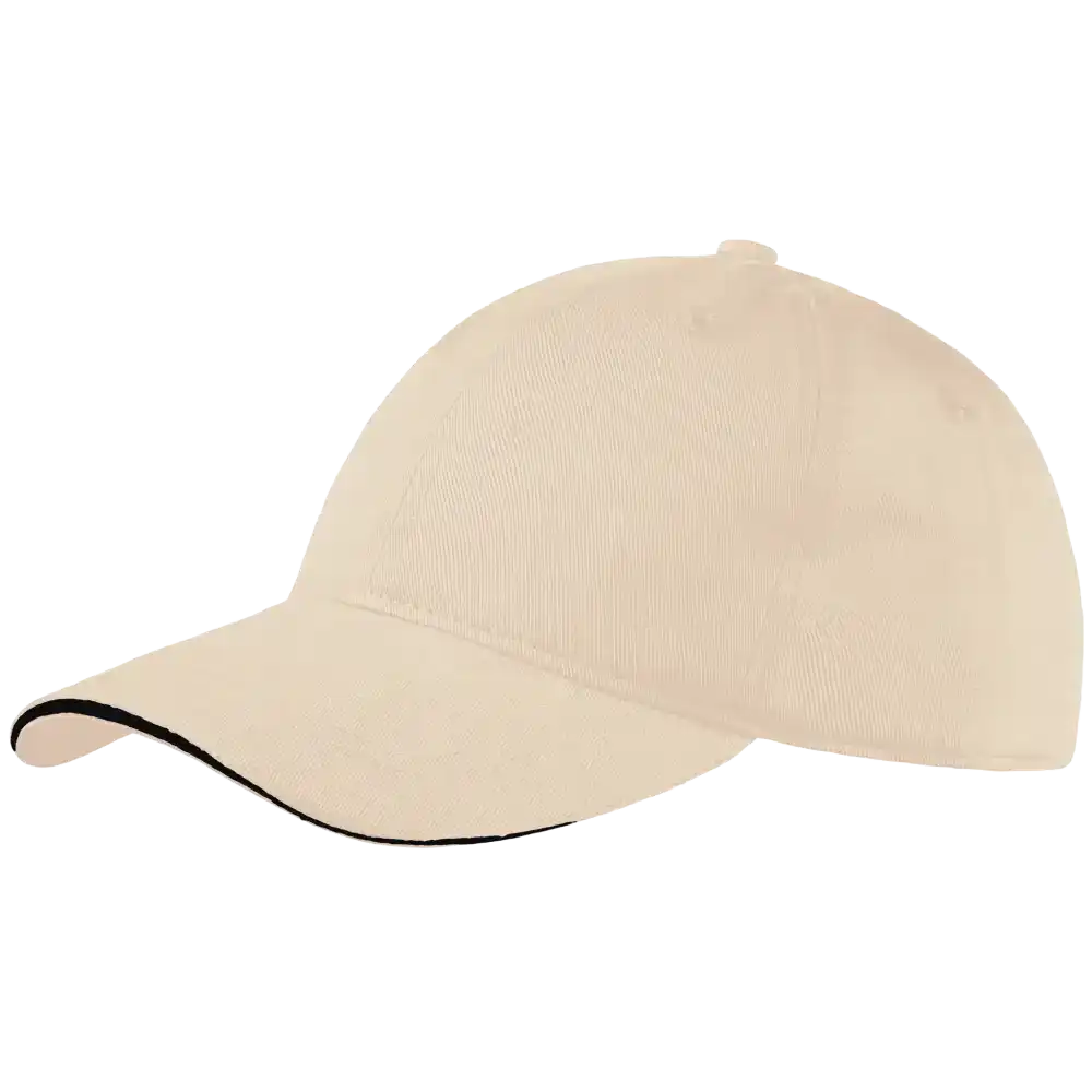 Lasten lippis omalla logolla (Puuvilla), väri Beige