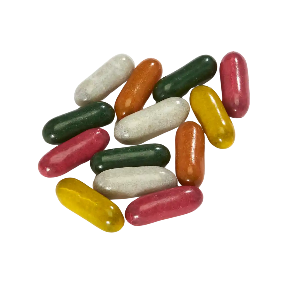 Karkkirasia logolla-LIQUORICE STICK DRAGEE-ZigiZagi