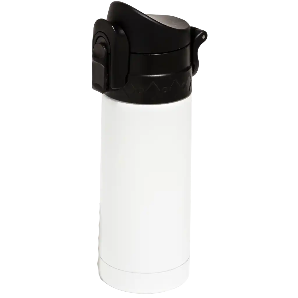 Valkoinen Lord Nelson termosmuki (35cl) logolla – tyylikäs yrityslahja