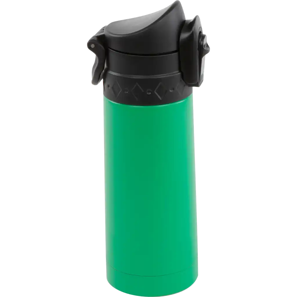 Vihreä Lord Nelson termosmuki (35cl) logolla – ekologinen viesti yrityslahjassa