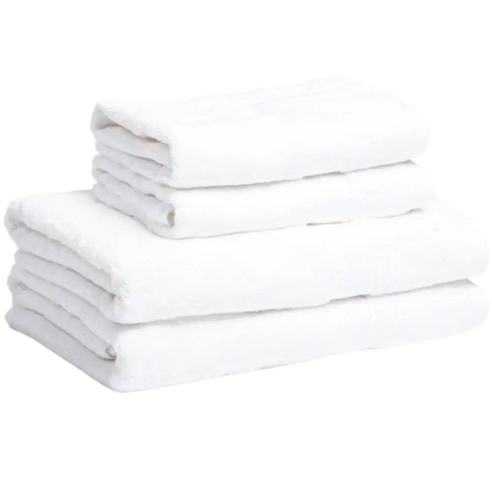 Froteepyyhe 550g Fairtrade valkoinen - Yritys joululahjat - ZigiZagi