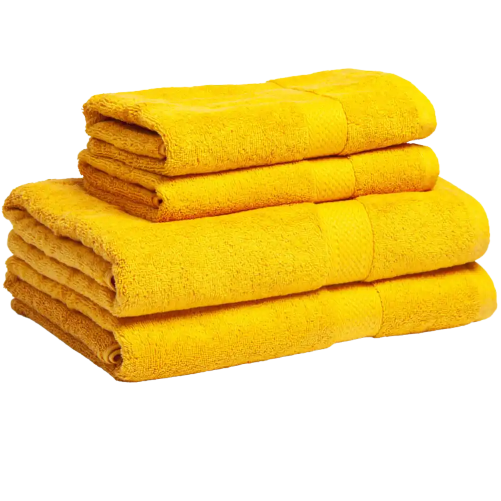 Froteepyyhe 550g Fairtrade Keltainen - Henkilökunnan joululahjat - ZigiZagi