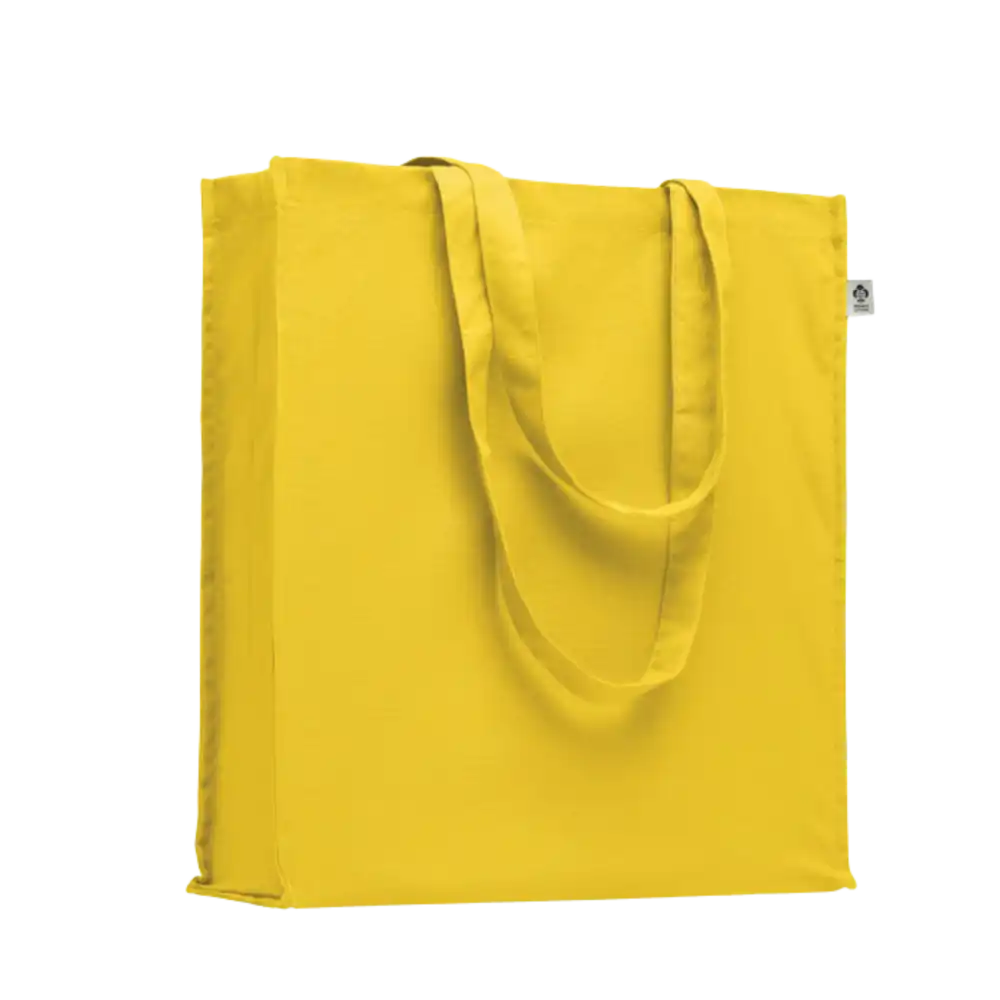 Luomupuuvillasta valmistettu ostoskassi 220 gr/m² alk.3.95€ - Yellow - KOTI JA HYVINVOINTI