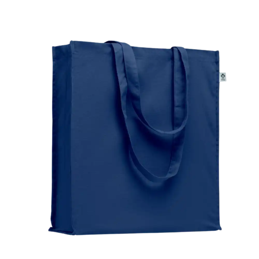 Luomupuuvillasta valmistettu ostoskassi 220 gr/m² alk.3.95€ - Blue - KOTI JA HYVINVOINTI