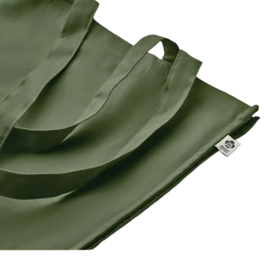 Luomupuuvillasta valmistettu ostoskassi 220 gr/m² alk.3.95€ - KOTI JA HYVINVOINTI