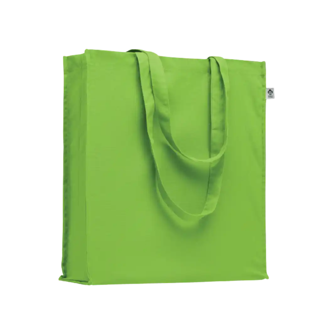 Luomupuuvillasta valmistettu ostoskassi 220 gr/m² alk.3.95€ - Lime - KOTI JA HYVINVOINTI