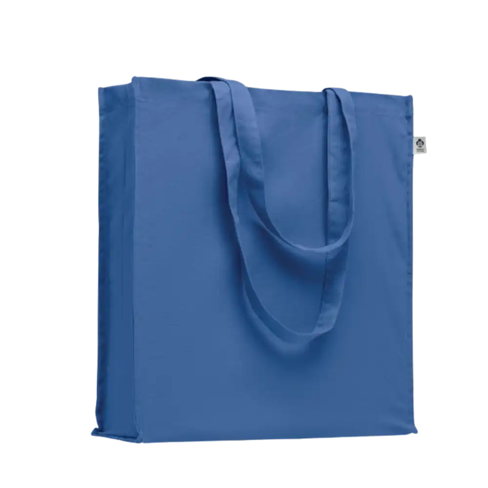 Luomupuuvillasta valmistettu ostoskassi 220 gr/m² alk.3.95€ - Royal blue - KOTI JA HYVINVOINTI