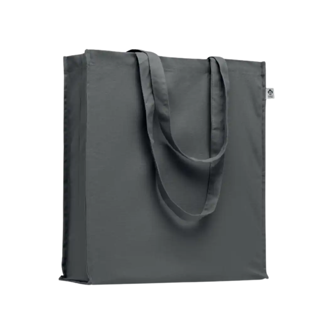 Luomupuuvillasta valmistettu ostoskassi 220 gr/m² alk.3.95€ - Stone grey - KOTI JA HYVINVOINTI