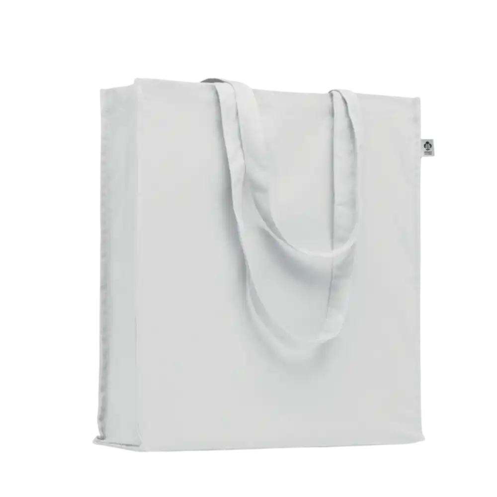 Luomupuuvillasta valmistettu ostoskassi 220 gr/m² alk.3.95€ - White - KOTI JA HYVINVOINTI