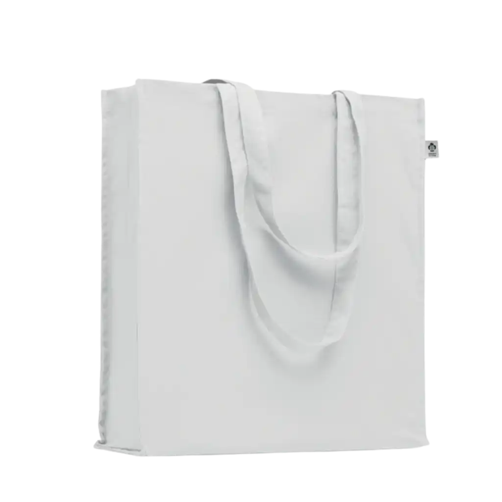 Luomupuuvillasta valmistettu ostoskassi 220 gr/m² alk.3.95€ - White - KOTI JA HYVINVOINTI