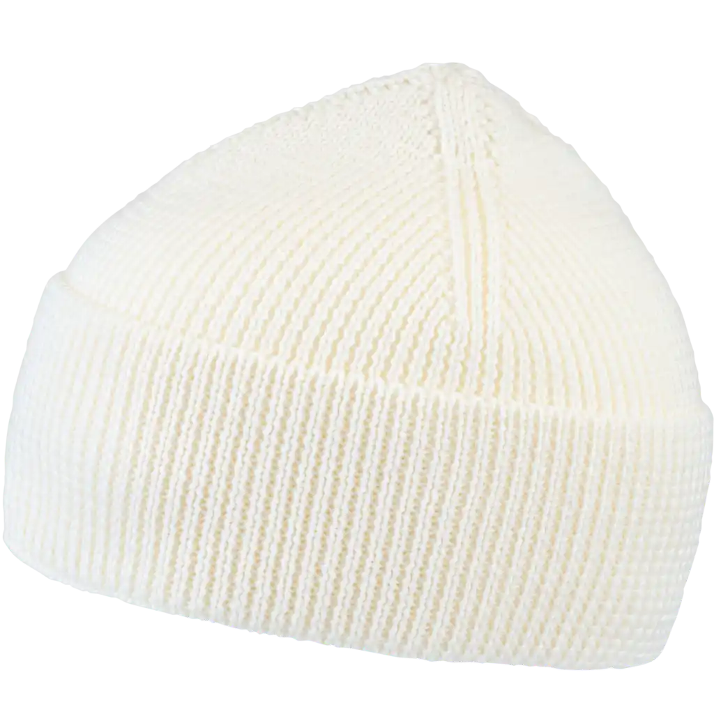 Saana 100% luonnonvalkoinen paksu merinovillapipo. Mulesing vapaa Italiainen merinovilla.