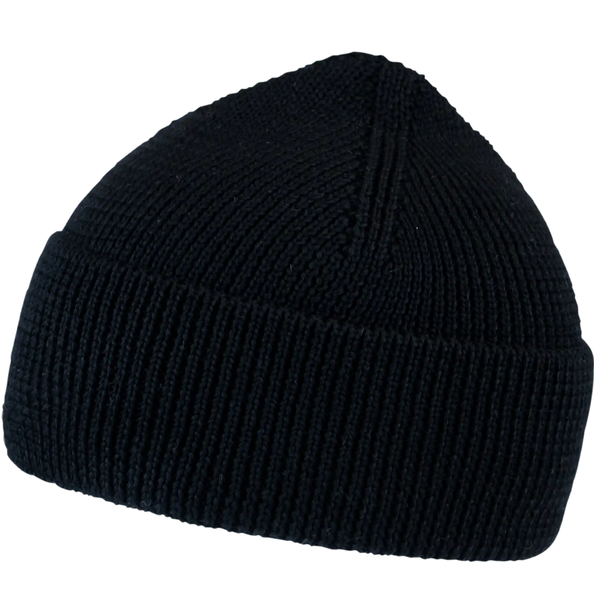 Saana 100% musta paksu merinovillapipo. Mulesing vapaa Italiainen merinovilla.