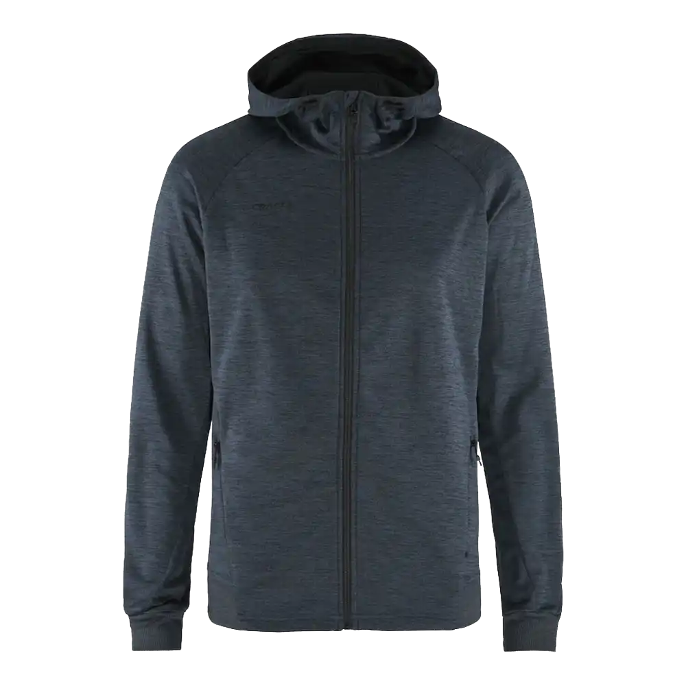 Takki omalla logolla - CRAFT ADV UNIFY FZ HOOD Blaze Melnage -ZigiZagi