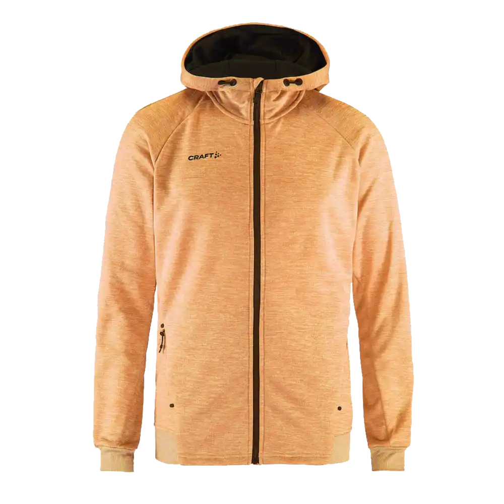 Takki omalla logolla - CRAFT ADV UNIFY FZ HOOD Tiger Melange -ZigiZagi