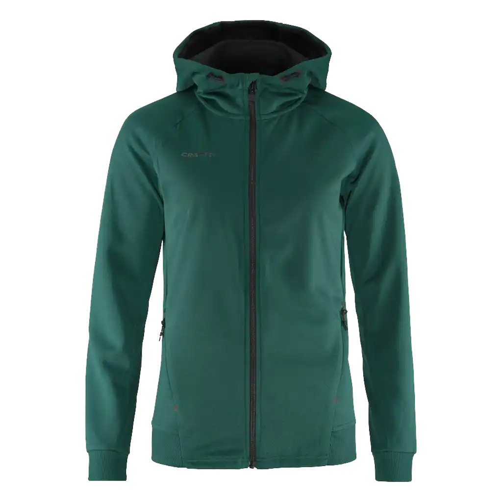 Takki omalla logolla - CRAFT ADV UNIFY FZ HOOD W Opal -ZigiZagi