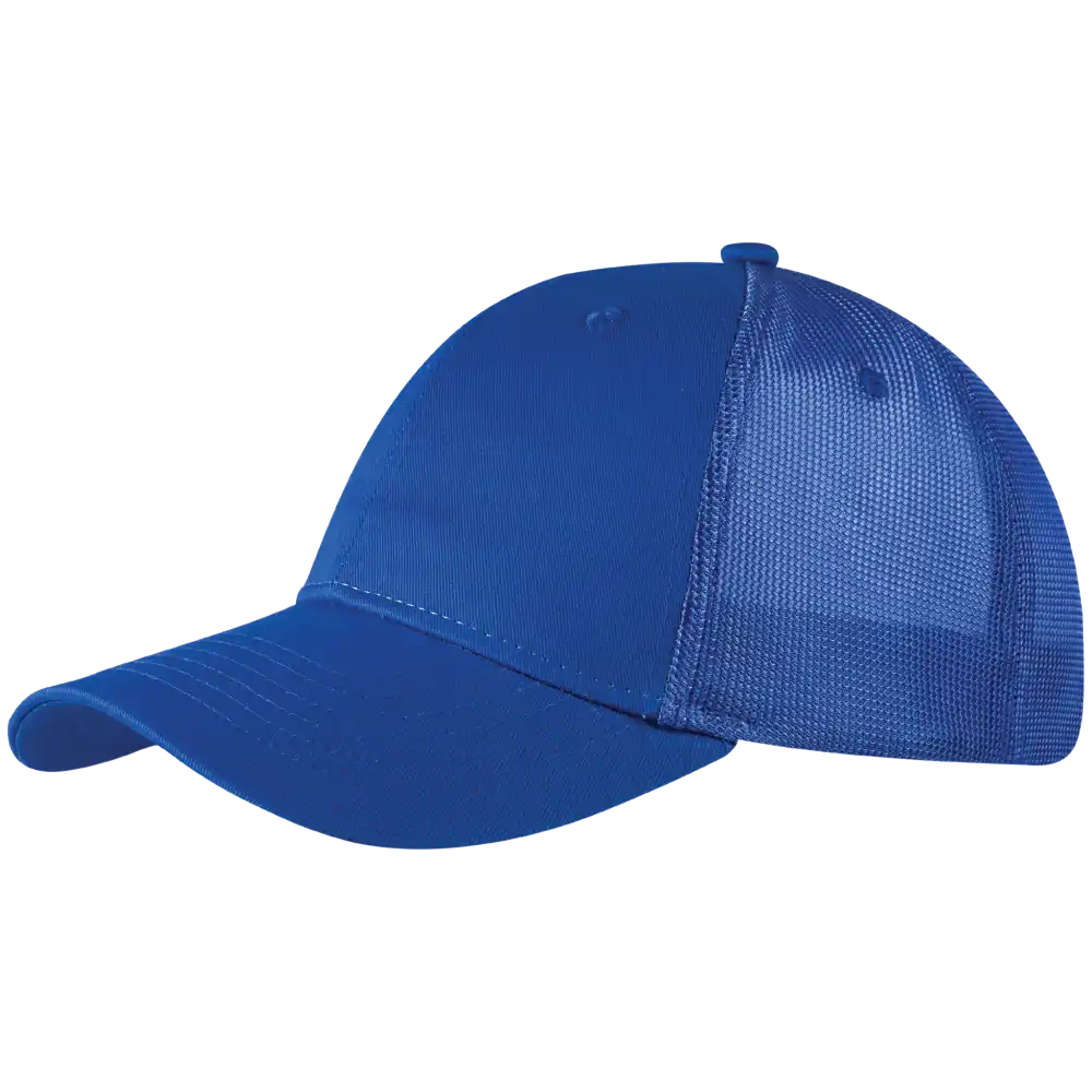 NewMesh trucker lippis royal sininen omalla logolla-ZigiZagi