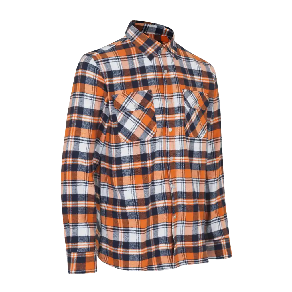 GREEN LEAF FLANELLI PAITA 0204-Orange-ZigiZagi