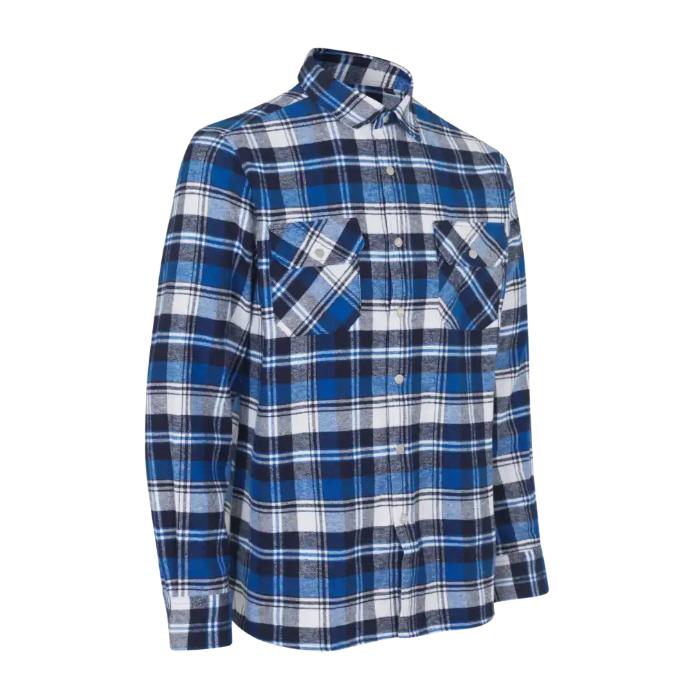 GREEN LEAF FLANELLI PAITA 0204-Royal blue-ZigiZagi