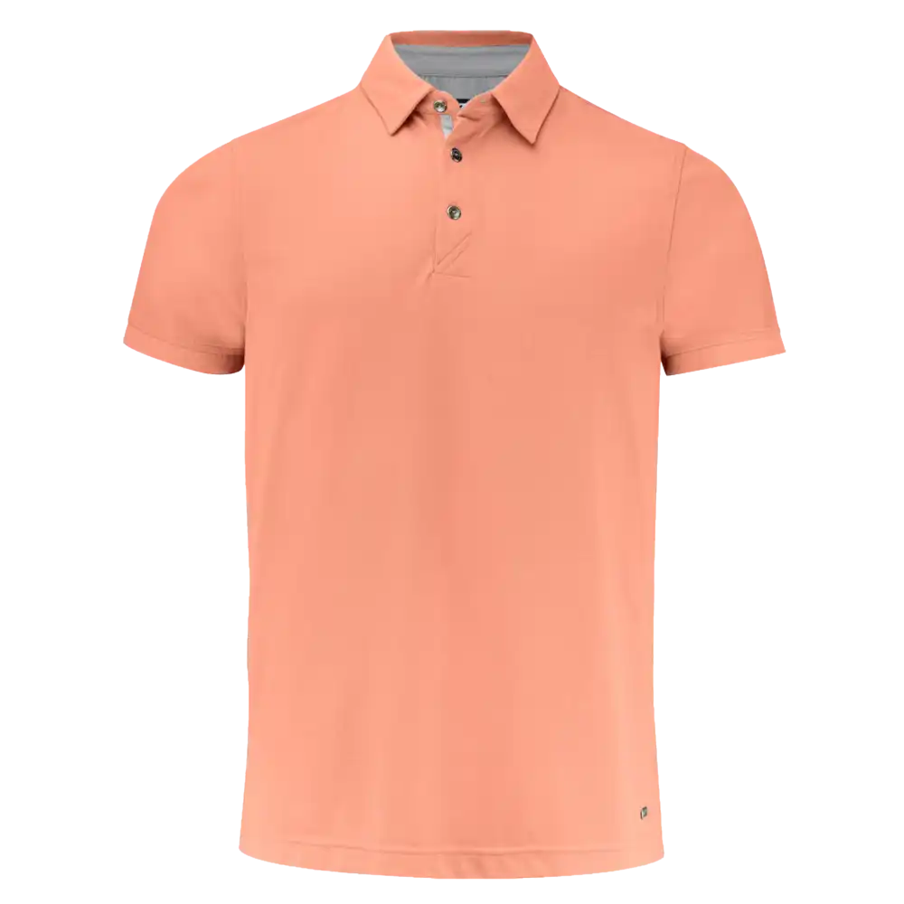 354420 CUTTER & BUCK ADVANTAGE PREMIUM POLO PAPAYA. PIKEE FIRMAN LOGOLLA-ZigiZagi