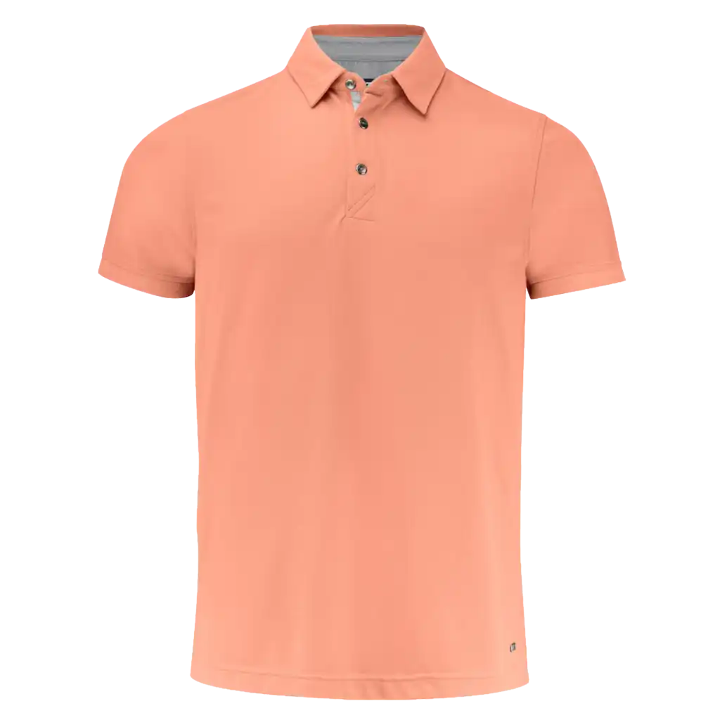 354420 CUTTER & BUCK ADVANTAGE PREMIUM POLO PAPAYA. PIKEE FIRMAN LOGOLLA-ZigiZagi