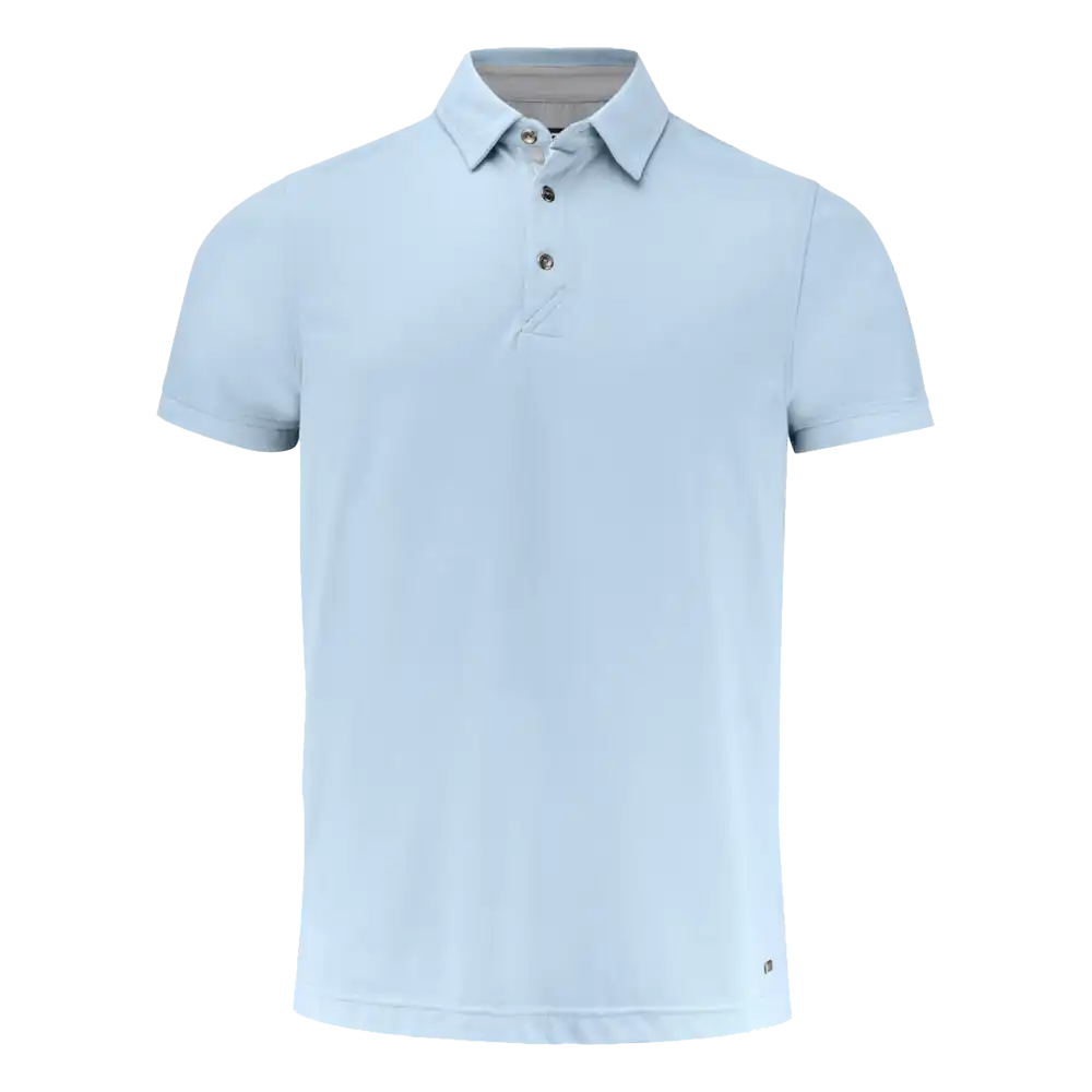 354420 CUTTER & BUCK ADVANTAGE PREMIUM VAALEANSININEN PIKEE OMALLA LOGOLLA-ZigiZagi