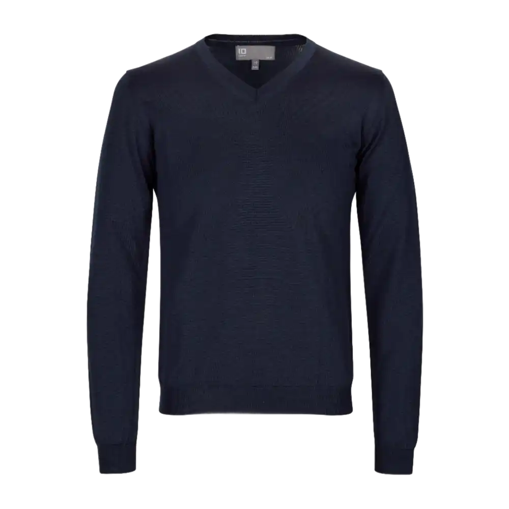 PULLOVER MERINO ID 0640-Navy-ZigiZagi