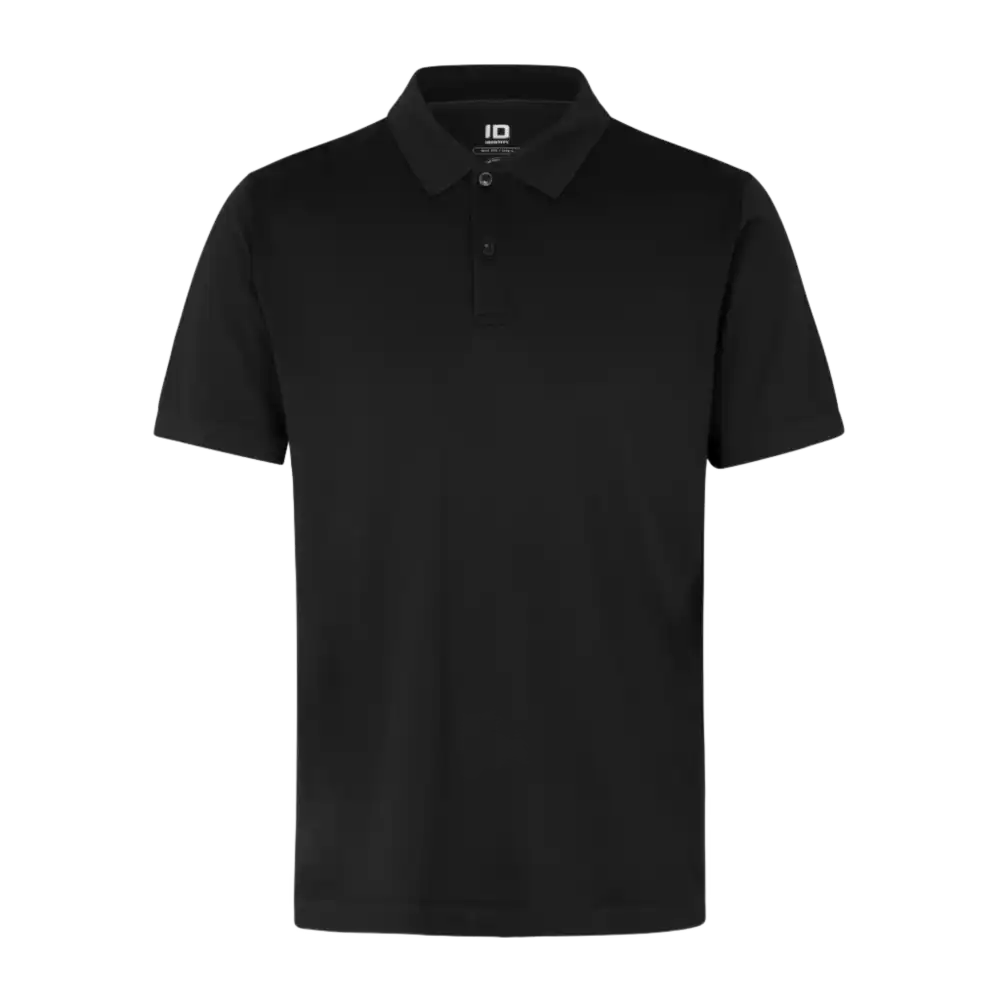 Polo paita active id 0572-Black-ZigiZagi