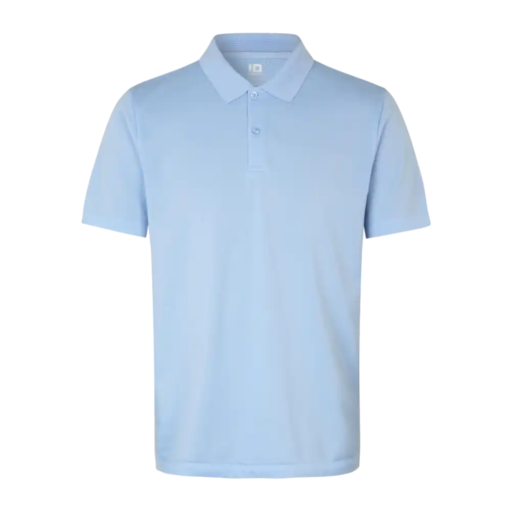 Polo paita active id 0572-Light blue-ZigiZagi