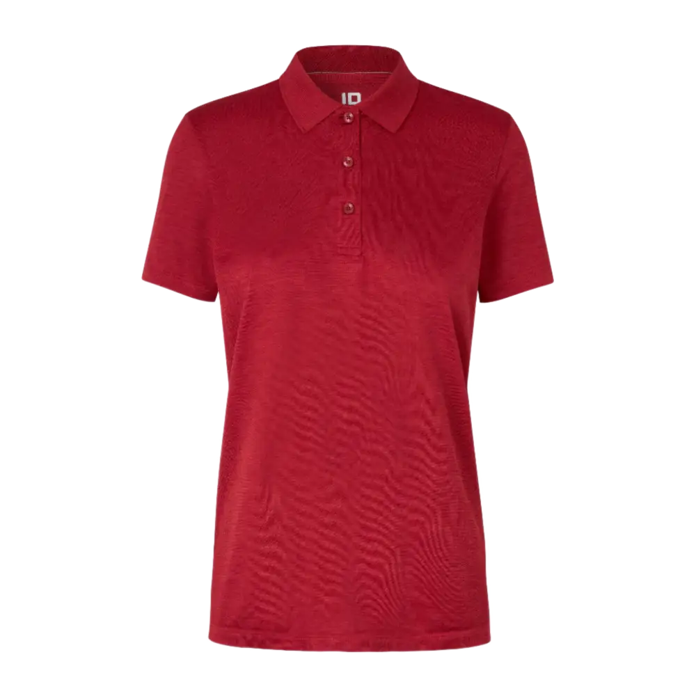 POLO PAITA ACTIVE NAISET ID 0573-Dark red melange-ZigiZagi