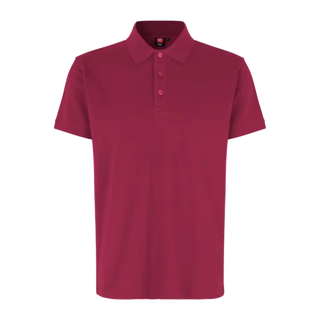 Polo paita Stretch ID 0525-Cerise-ZigiZagi