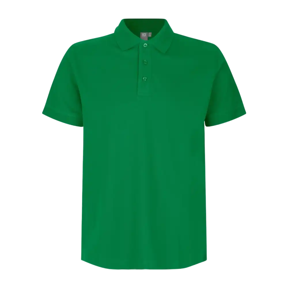 Polo paita Stretch ID 0525-Green-ZigiZagi