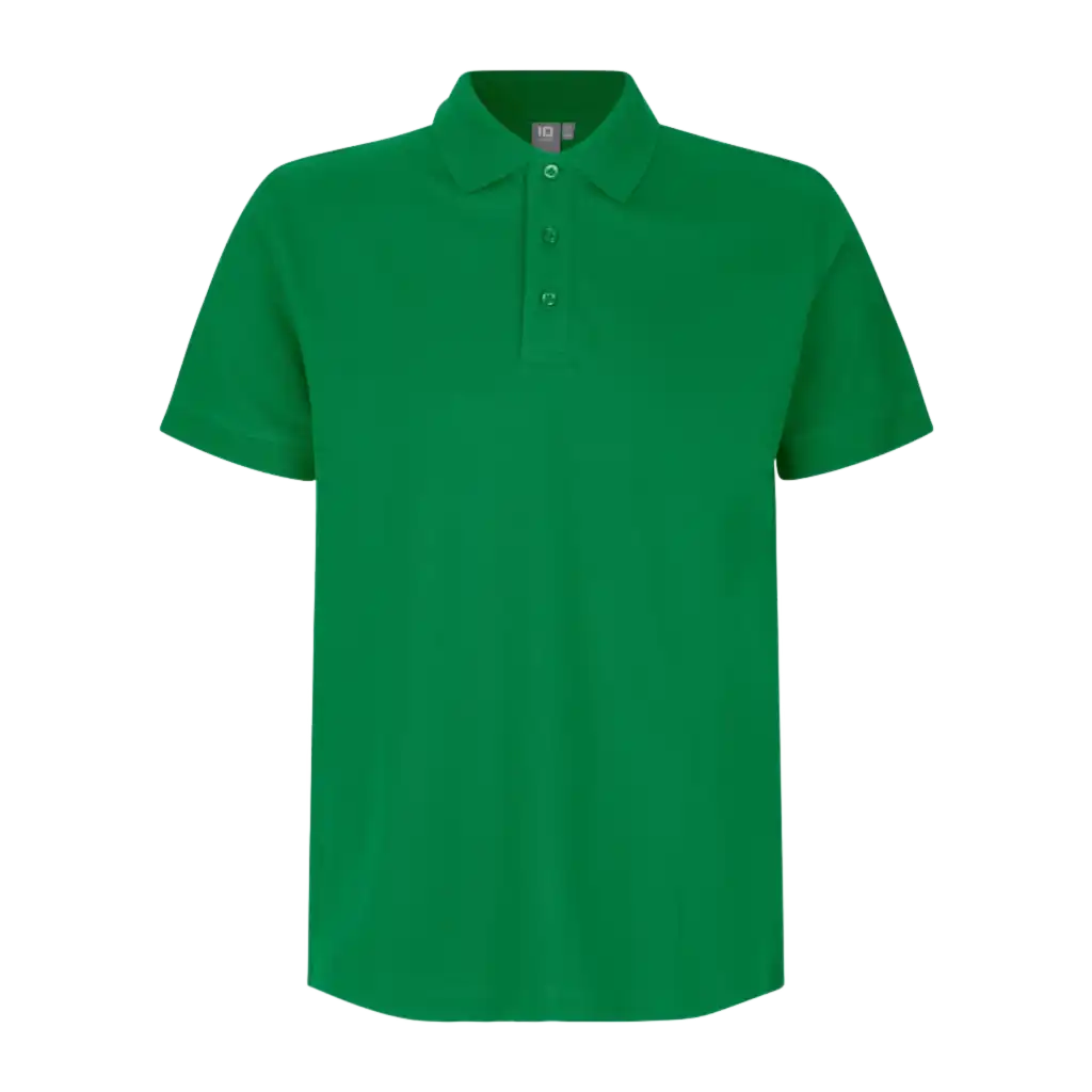 Polo paita Stretch ID 0525-Green-ZigiZagi