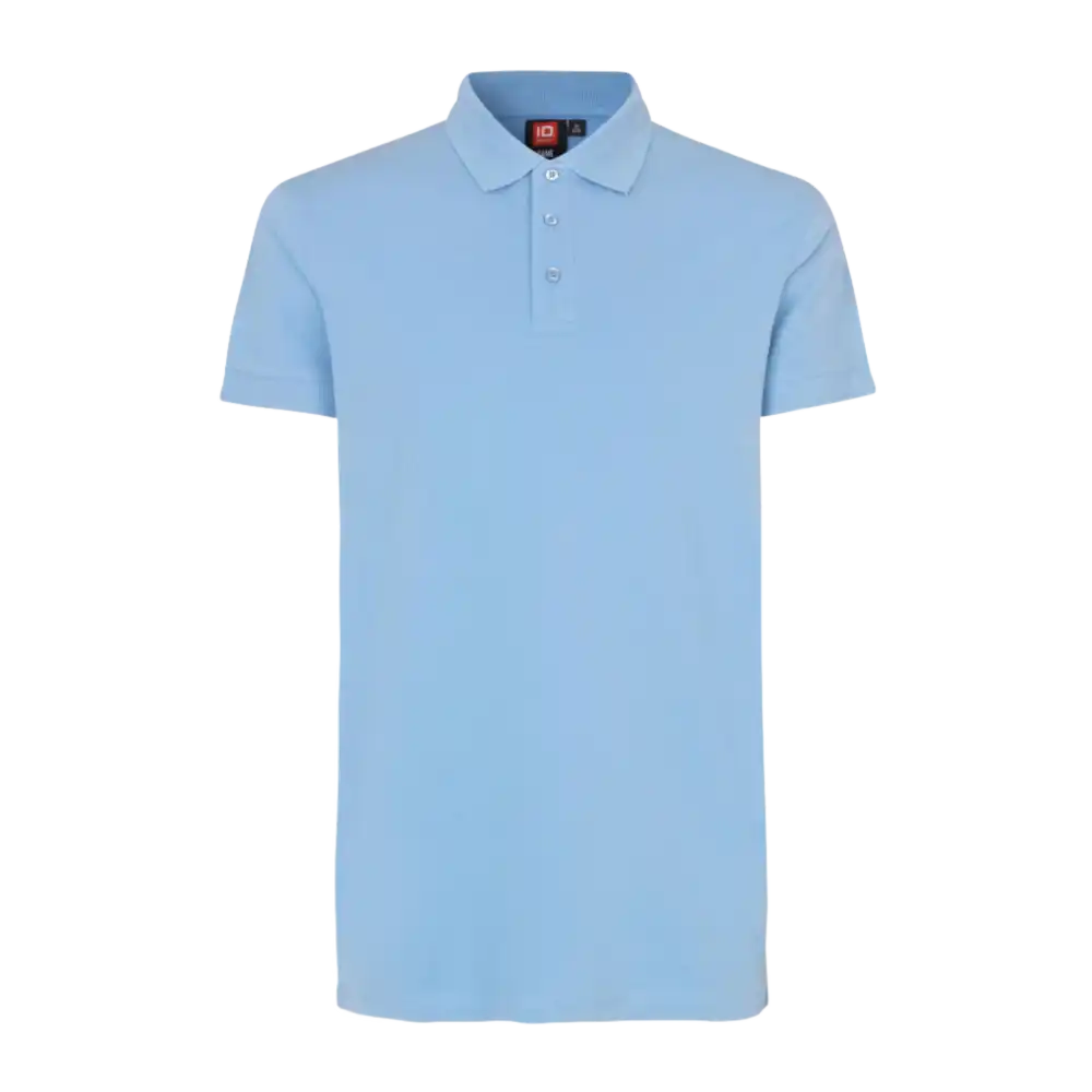 Polo paita Stretch ID 0525-Light Blue-ZigiZagi